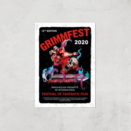 Grimmfest 2020 Tour Giclee Art Print - A2 - Print Only