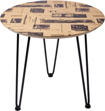 Decorsome x E.T. Wooden Side Table - White