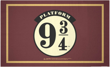 Decorsome x Harry Potter Platform 9 And 3/4 Woven Rug - Small