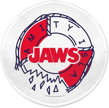 Jaws Amity Island Life Preserver Round Bath Mat
