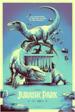 Luke Preece x Jurassic Park Giclee Art Print - A3 - Print Only