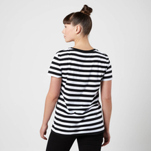 Stranger Things Demogorgon 1983 Women's T-Shirt - Black Striped - XS - Black Striped