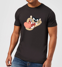 Looney Tunes Tasmanian Devil Face Men's T-Shirt - Black - S