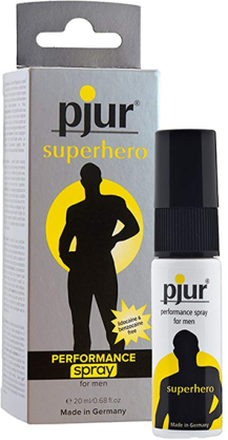 Pjur Superhero Performance Spray Strong 20ml Utholdenhetsforbedrende spray