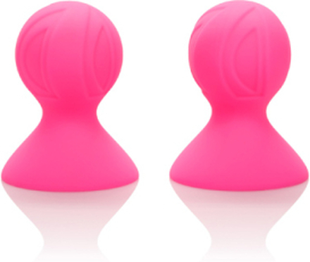 Cal Exotics Silicone Pro Nipple Suckers Pink Brystvorte sugekopper