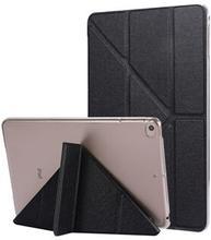 Silke Texture Origami Stand PU læderetui til iPad mini (2019)