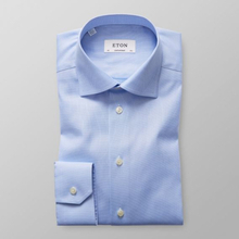 Eton Contemporary fit Ljusblå Royal Oxford Skjorta