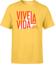 Vive La Vida Men's Yellow T-Shirt - S - Yellow
