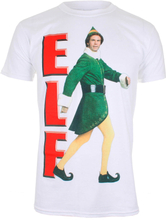 Elf Men's Christmas Elf Walking T-Shirt - White - L