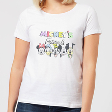 Disney Mickey's Friends Women's T-Shirt - White - S - White