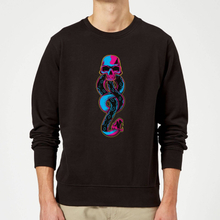 Harry Potter Dark Mark Neon Sweatshirt - Black - S