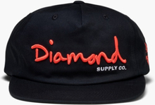 Diamond Supply Co. - OG Script Unstructured Snapback