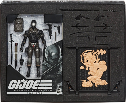 Hasbro G.I. Joe Classified Series Deluxe Snake Eyes with Accessories