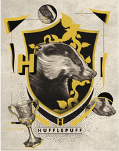 Harry Potter Art Print : Hufflepuff Crest