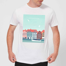 Copenhagen Men's T-Shirt - White - 5XL - White