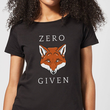 Zero Fox Given Women's T-Shirt - Black - 3XL - Black