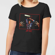 Evil Dead 2 Ash Chainsaw Women's T-Shirt - Black - 3XL - Black