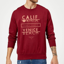 Venice Beach Sweatshirt - Burgundy - S