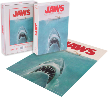 Jaws Classic Movie Poster 1000pc Puzzle - Zavvi Exclusive
