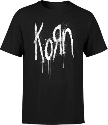 Korn Splatter Men's T-Shirt - Black - XXL