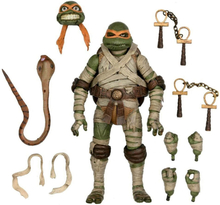 NECA TMNT x Universal Monsters Michelangelo as The Mummy Ultimate 7 Inch Action Figure