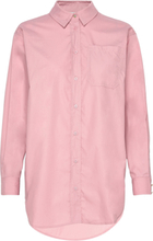 Kalolly Shirt Tops Shirts Long-sleeved Pink Kaffe