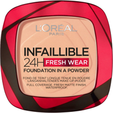 L'oréal Paris Infaillible 24H Fresh Wear Powder Foundation 245 Golden H Y Foundation Sminke L'Oréal Paris*Betinget Tilbud