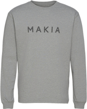 Oksa Long Sleeve T-shirts Long-sleeved Grå Makia*Betinget Tilbud