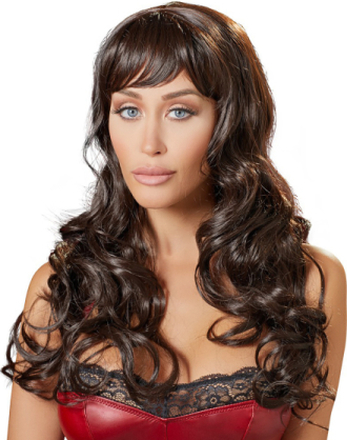 Cottelli Collection: Long Dark Brown Wig