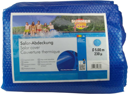 Summer Fun Sommertrekk for basseng rundt 500 cm PE blå