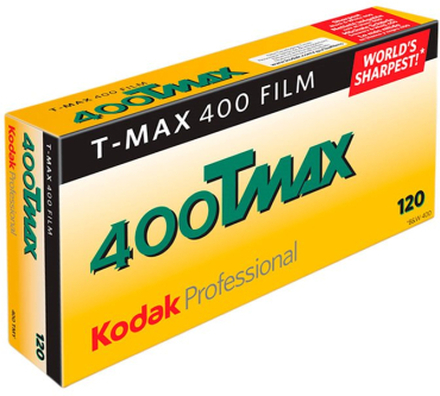 Kodak T-Max 400 120 5-Pack, Kodak