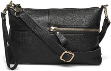 Envelope Bag Black Grained Leather Bags Crossbody Bags Black Ceannis
