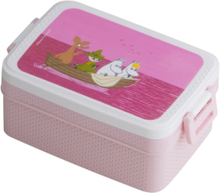 Moomin, Lunchbox, Pink Home Meal Time Lunch Boxes Rosa Rätt Start*Betinget Tilbud