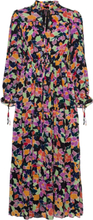 Florencia Dress Knelang Kjole Multi/mønstret By Malina*Betinget Tilbud