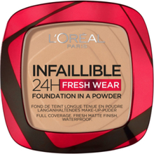 L'oréal Paris Infaillible 24H Fresh Wear Powder Foundation 140 Golden Beige Foundation Sminke L'Oréal Paris*Betinget Tilbud