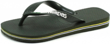 Havaianas slippers Kids Brasil logo Olive HAV30