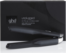 Ghd Unplugged Hair Straightener In Matte Black Glattejern Black Ghd