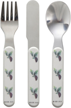 Elsa Beskow Forest, Cuttlery, 3-Part Home Meal Time Cutlery Multi/patterned Rätt Start