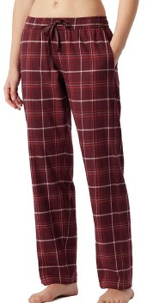 Schiesser Mix And Relax Lounge Pants Flannel Rot 44 Damen