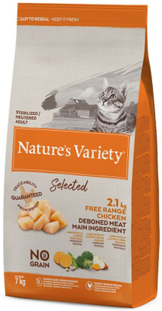 Nature's Variety Selected Sterilised Freilandhuhn - Sparpaket: 2 x 7 kg