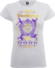 Harry Potter Honeydukes Purple Chocolate Frogs Women's Grey T-Shirt - S