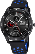 Lotus 50013/3 Horloge Smartime smartwatch rubber zwart 48 mm