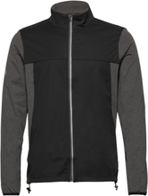 Mens Dornoch Softshell Hybrid Jacket Outerwear Sport Jackets Svart Abacus*Betinget Tilbud