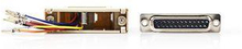 Nedis Serial adapter | Adapter | D-SUB 25-Pin Hona | RJ45 Hona | Nickelplaterad | Elfenben | Plastpåse