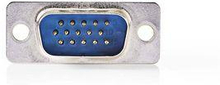 Nedis Serial adapter | Adapter | VGA Hane | VGA hona 15p | Nickelplaterad | Metall | Kuvert