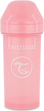 Twistshake Kid Cup 360Ml 12+M Pastel Pink Home Meal Time Cups & Mugs Sippy Cups Rosa Twistshake*Betinget Tilbud