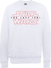 Star Wars The Last Jedi Men's White Sweatshirt - M - White
