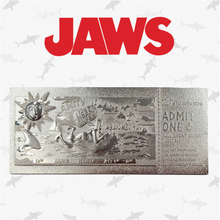 Jaws 24k Silver Plated Annual Regatta Entry Replica Ticket