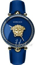 Versace VECO02122 Palazzo Blå/Läder Ø39 mm