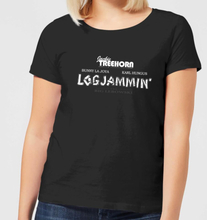 T-Shirt The Big Lebowski Logjammin Damen - Schwarz - Damen - S